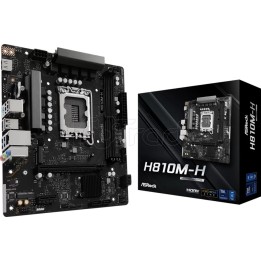 Carte mère ASRock H810M-H (Intel LGA 1851) Micro ATX | Ordiland