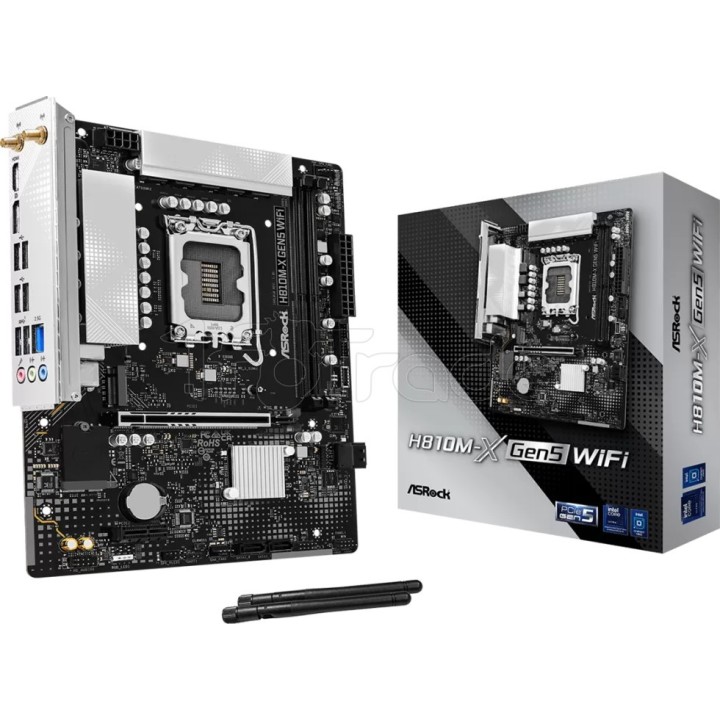 Carte mère ASRock H810M-X Gen5 WiFi DDR (Intel LGA | Ordiland