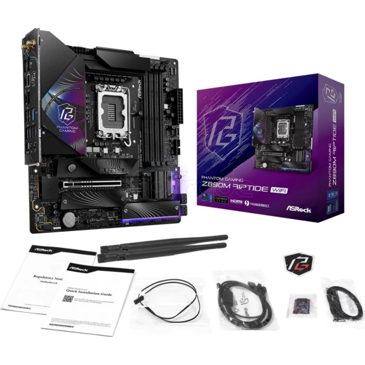 Carte mère ASRock Z890M Riptide WiFi (Intel LGA 1851) | Ordiland
