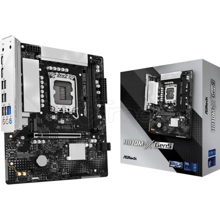 Carte mère ASRock H810M-X Gen5 DDR5 (Intel LGA 1851) | Ordiland