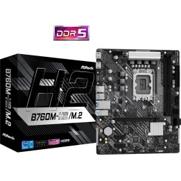Carte mère ASRock B760M-H2/M.2 DDR5 (Intel LGA 1700) | Ordiland