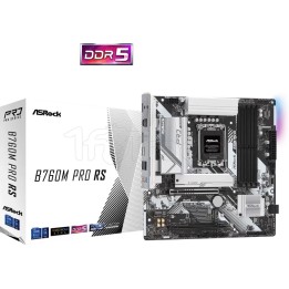 Carte mère ASRock B760M Pro RS DDR5 (Intel LGA 1700) | Ordiland