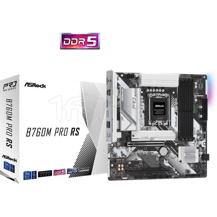 Carte mère ASRock B760M Pro RS DDR5 (Intel LGA 1700) | Ordiland