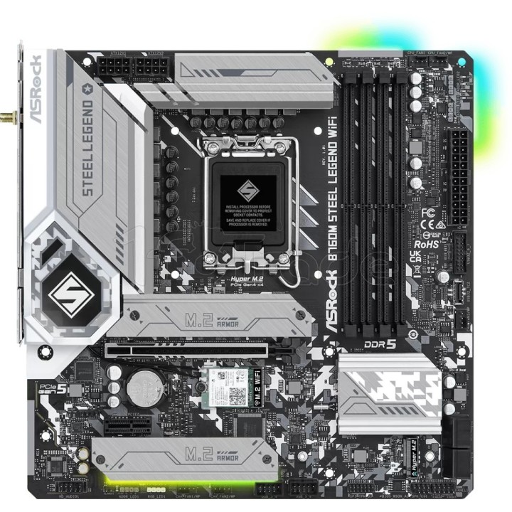 Carte mère ASRock B760M Steel Legend WiFi DDR5 (Intel | Ordiland