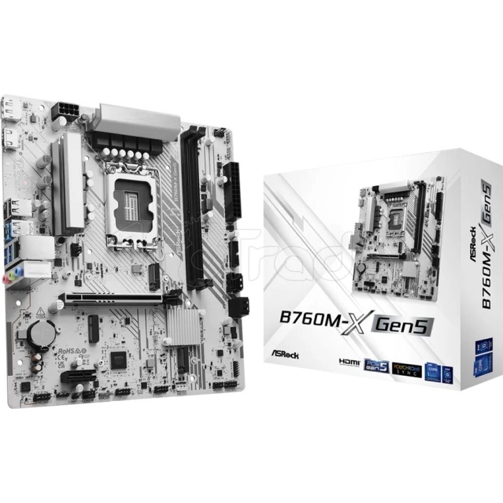 Carte mère ASRock B760M-X Gen5 DDR5 (Intel LGA 1700) | Ordiland