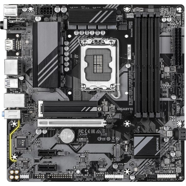 Carte mère Gigabyte B760M DS3H WiFi6E Gen5 (Intel LGA | Ordiland