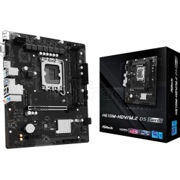 Carte mère ASRock H610M-HDV/M.2 D5 Gen5 (Intel LGA | Ordiland