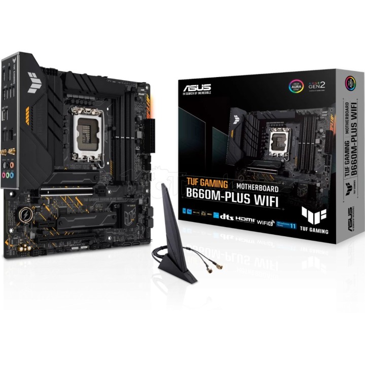Carte mère Asus Tuf Gaming B660M-Plus Wifi DDR5 | Ordiland