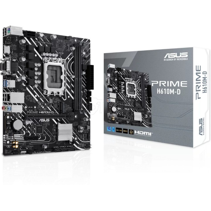 Carte mère Asus Prime H610M-D DDR5 (Intel LGA 1700) | Ordiland