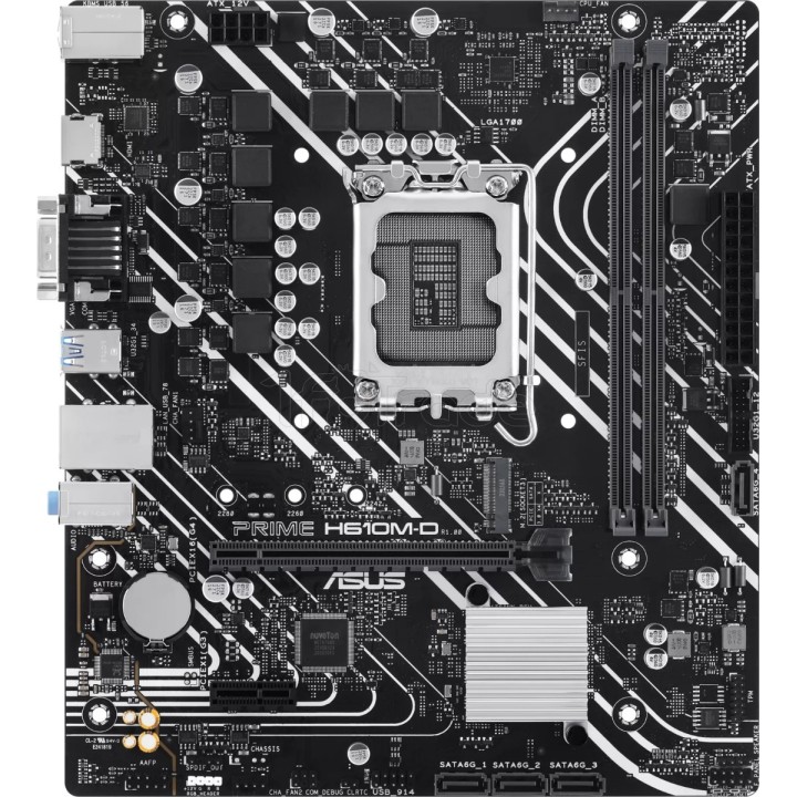 Carte mère Asus Prime H610M-D DDR5 (Intel LGA 1700) | Ordiland