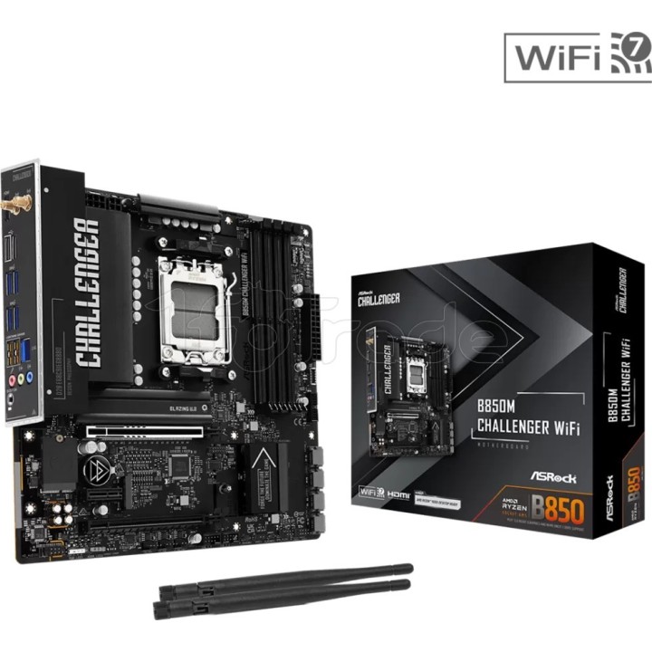 Carte mère ASRock B850M Challenger WiFi (AM5) Micro | Ordiland