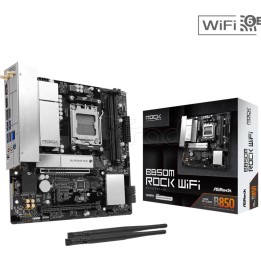 Carte mère ASRock B850M Rock WiFi (AM5) Micro ATX | Ordiland