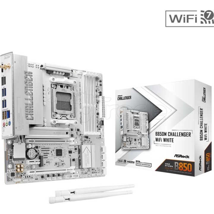 Carte mère ASRock B850M Challenger WiFi (AM5) Micro | Ordiland