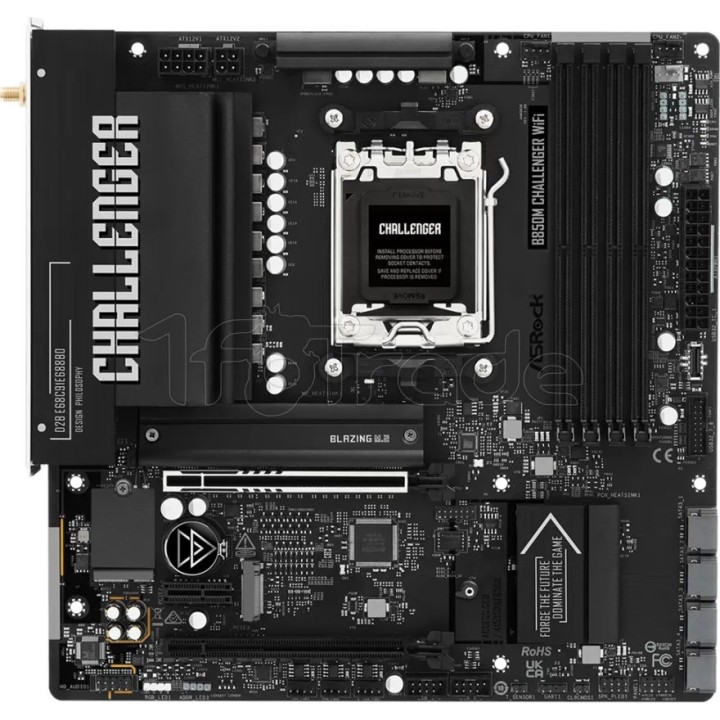 Carte mère ASRock B850M Challenger WiFi (AM5) Micro | Ordiland