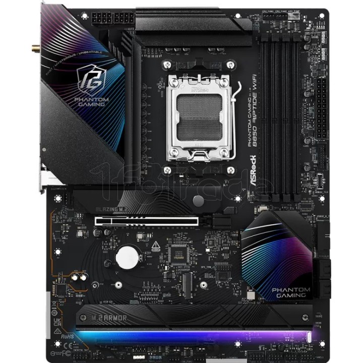 Carte mère ASRock B850 Phantom Gaming Riptide WiFi | Ordiland