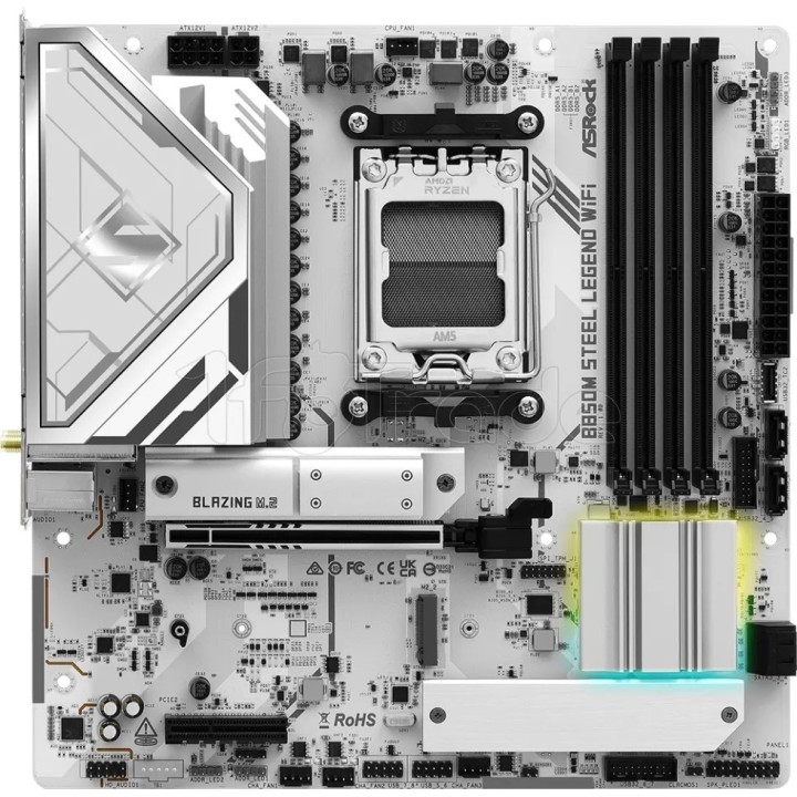 Carte mère ASRock B850M Steel Legend WiFi (AMD AM5) | Ordiland