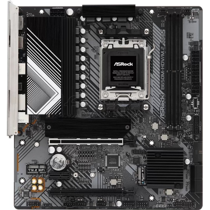 Carte mère ASRock B650M-HDV/M.2 (AM5) Micro ATX | Ordiland
