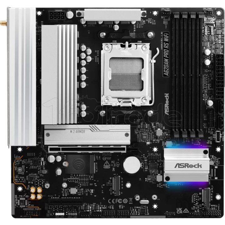 Carte mère ASRock A620AM Pro Race Sport Wifi (AM5) | Ordiland