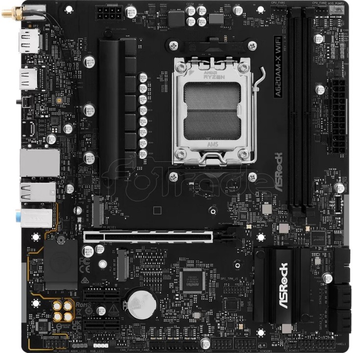 Carte mère ASRock A620AM-X WiFi (AM5) Micro ATX | Ordiland