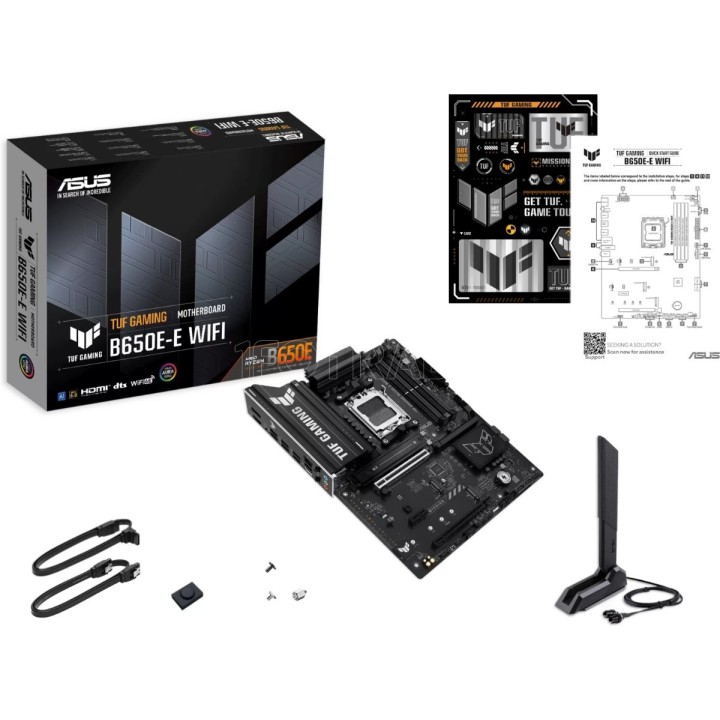 Carte mère Asus Tuf Gaming B650E-E WiFi (AM5) | Ordiland