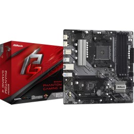 Carte mère ASRock B550M Phantom Gaming 4 (AM4) Micro | Ordiland