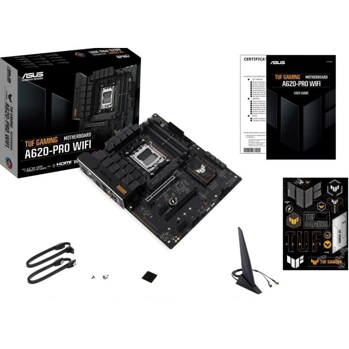 Carte mère Asus Tuf Gaming A620-Pro WiFi (AM5) | Ordiland