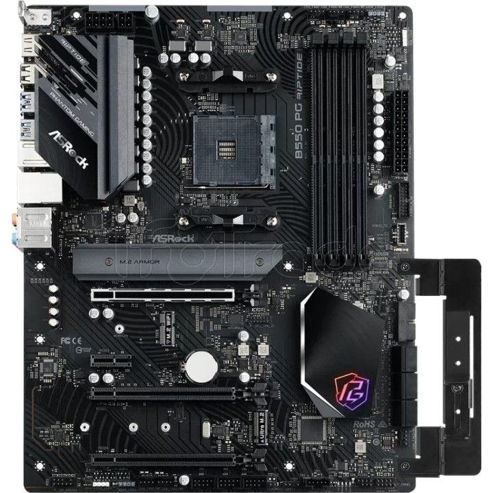 Carte mère ASRock B550 Phantom Gaming Riptide (AM4) | Ordiland