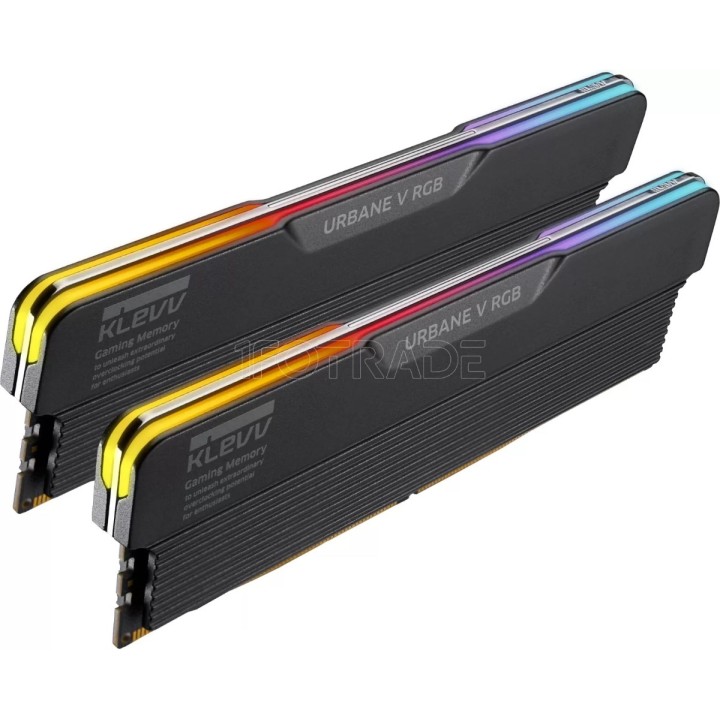 Mémoire 32Go (2x16Go) DIMM DDR5 Klevv Urbane V RGB | Ordiland