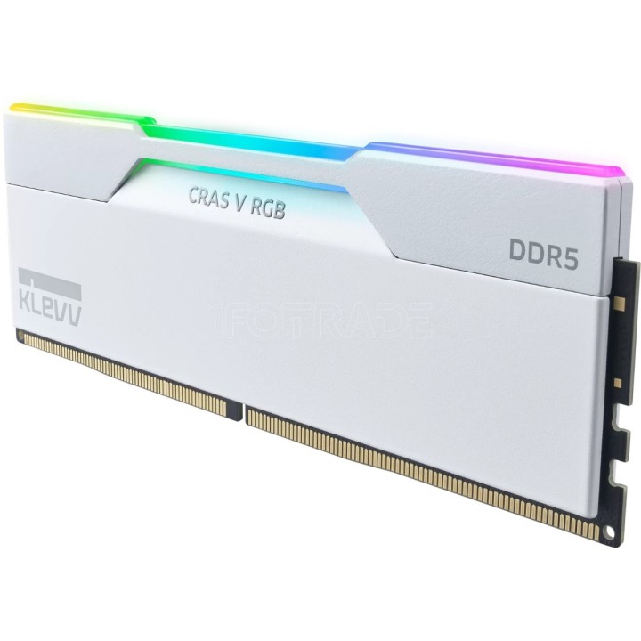 Mémoire 32Go (2x16Go) DIMM DDR5 Klevv Cras V RGB | Ordiland