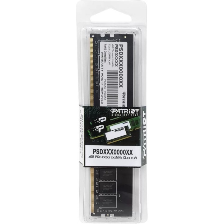 Mémoire 8Go DIMM DDR4 Patriot Signature Line 3200Mhz | Ordiland