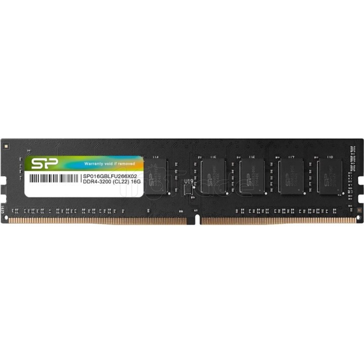 Mémoire 32Go DIMM DDR4 Silicon Power 3200Mhz (Noir) | Ordiland