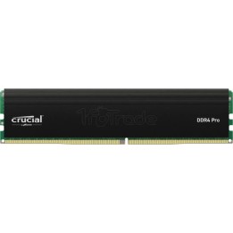 Mémoire 16Go DIMM DDR4 Crucial Pro 3200Mhz (Noir) | Ordiland