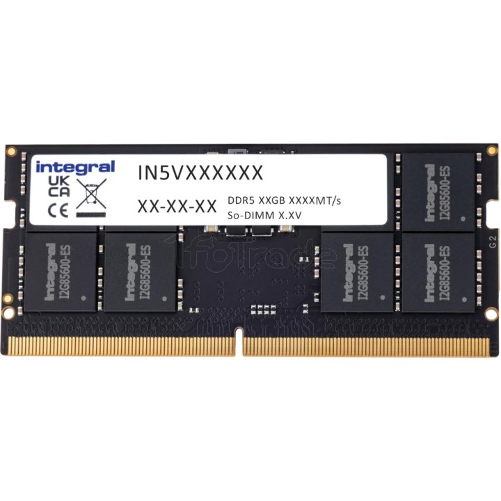 Mémoire 8Go SODIMM DDR5 Integral 4800Mhz (Vert) | Ordiland