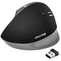 Souris sans fil ergonomique Advance Vertical Plus | Ordiland