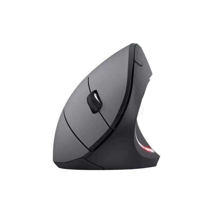 Souris sans fil ergonomique Trust Verto (Noir) | Ordiland