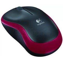 Souris sans fil Logitech Cordless Laser M185 (Rouge) | Ordiland
