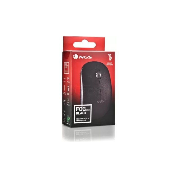 Souris sans fil NGS Fog Pro (Noir) | Ordiland