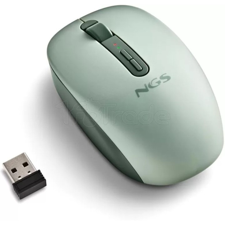 Souris sans fil NGS Fog Dual (Vert) | Ordiland