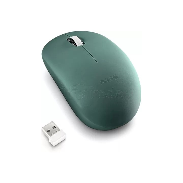 Souris sans fil NGS Fog Pro (Vert) | Ordiland