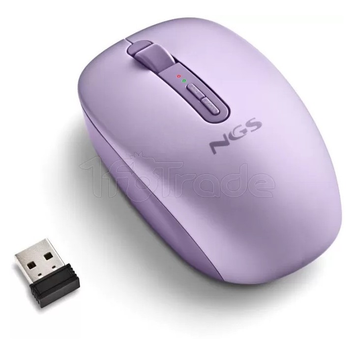 Souris sans fil NGS Fog Dual (Violet) | Ordiland