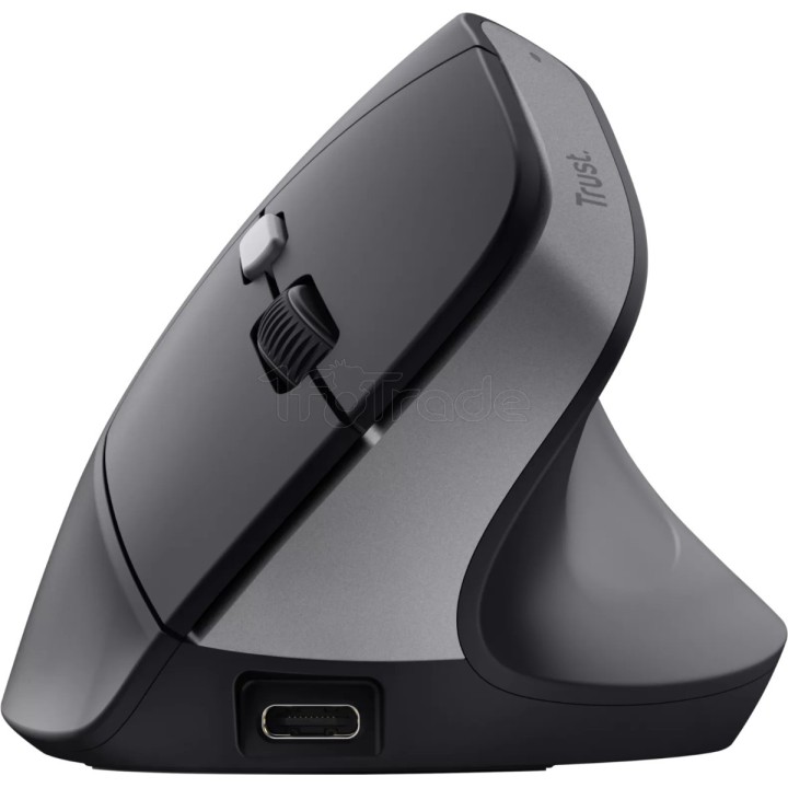 Souris sans fil ergonomique Trust Bayo II (Noir) | Ordiland