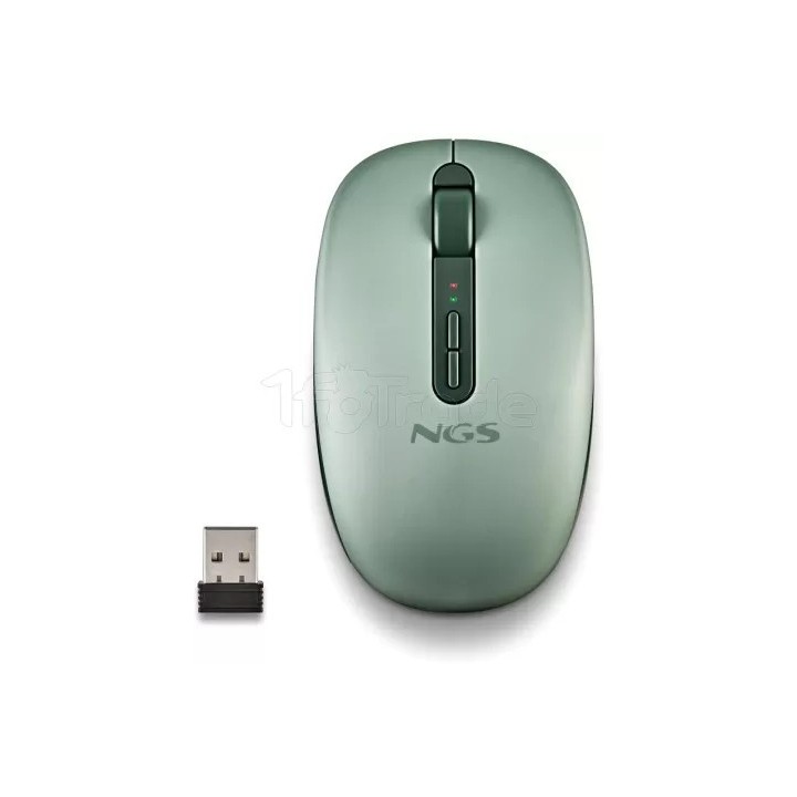 Souris sans fil NGS Fog Dual (Vert) | Ordiland