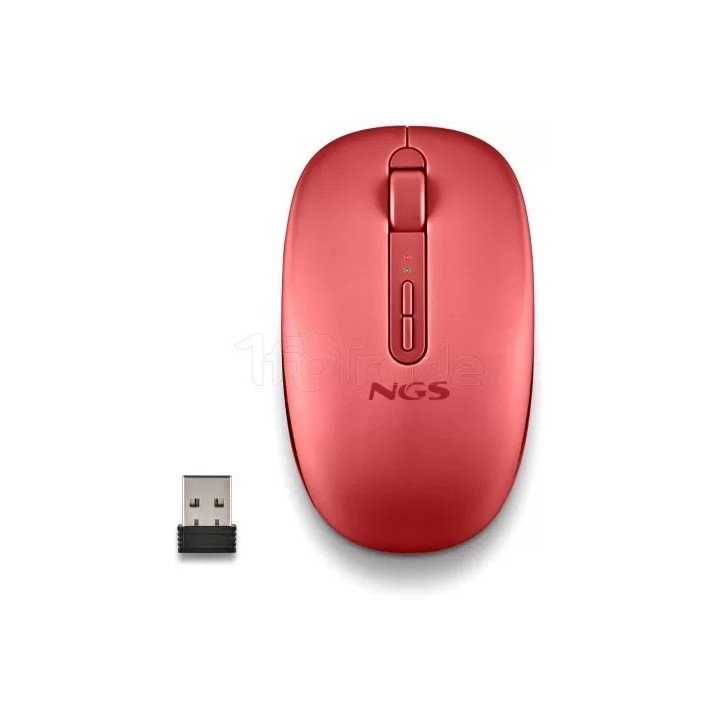 Souris sans fil NGS Fog Dual (Rouge) | Ordiland
