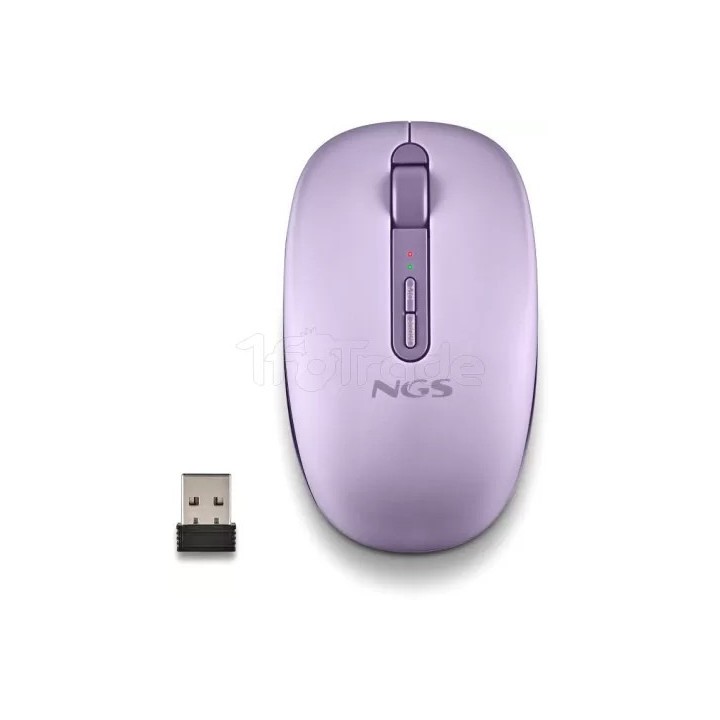 Souris sans fil NGS Fog Dual (Violet) | Ordiland