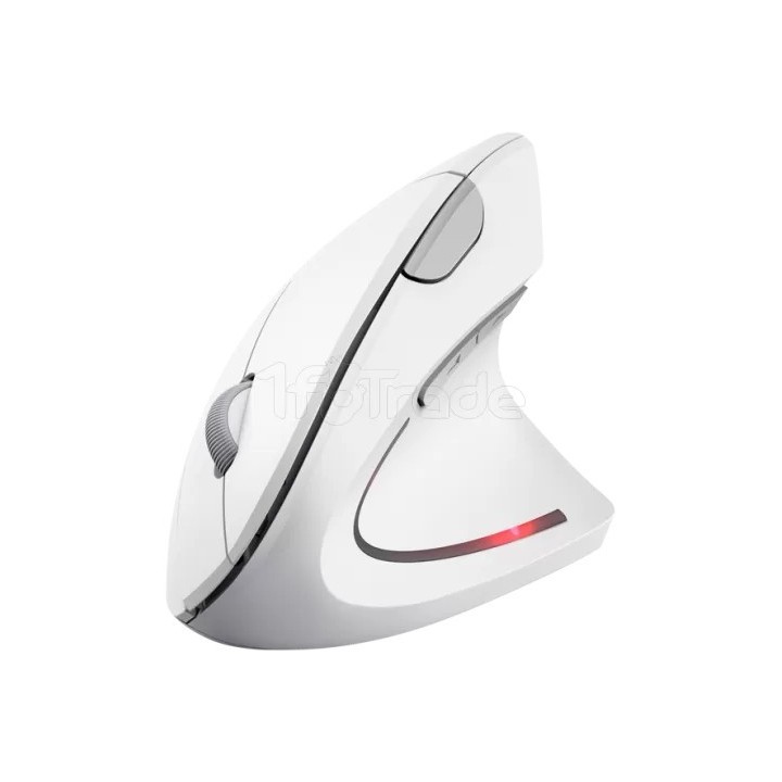 Souris sans fil ergonomique Trust Verto (Blanc) | Ordiland