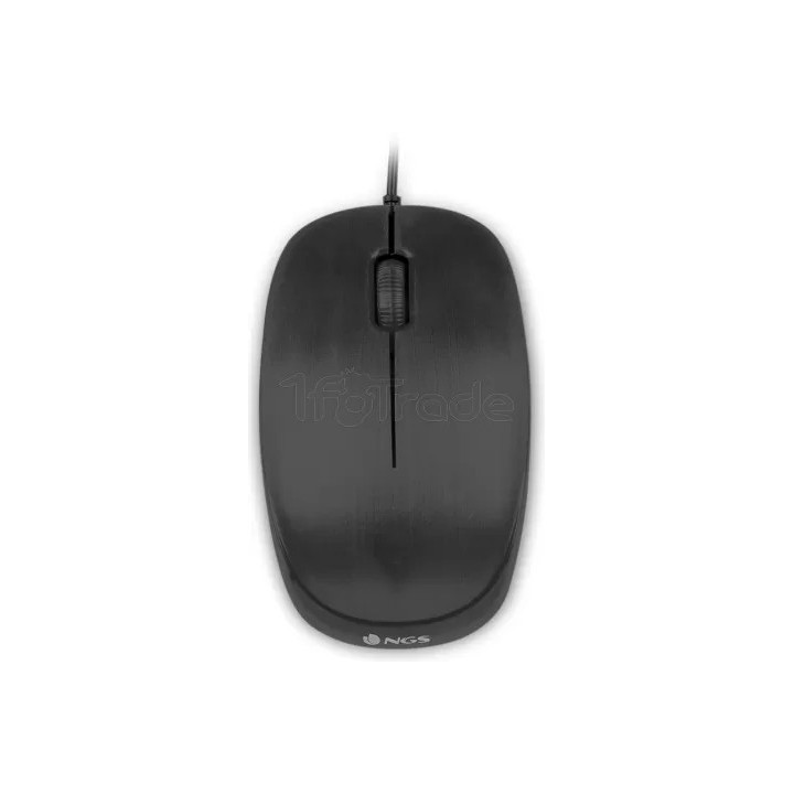 Souris filaire NGS Flame (Noir) | Ordiland