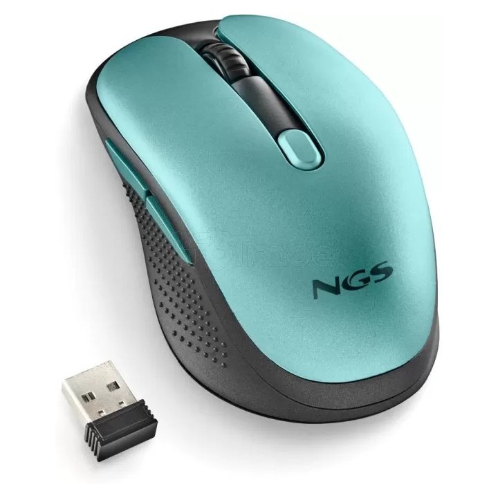 Souris sans fil NGS Evo Rust (Bleu) | Ordiland