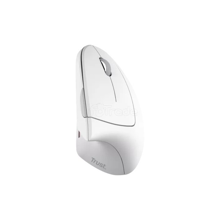 Souris sans fil ergonomique Trust Verto (Blanc) | Ordiland