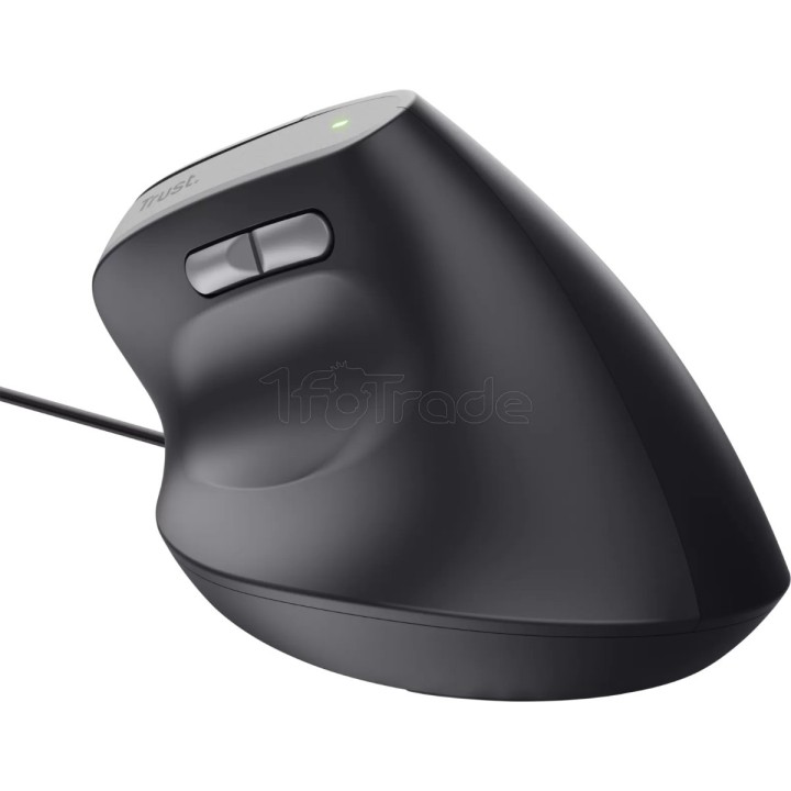 Souris filaire ergonomique Trust Bayo II (Noir) | Ordiland