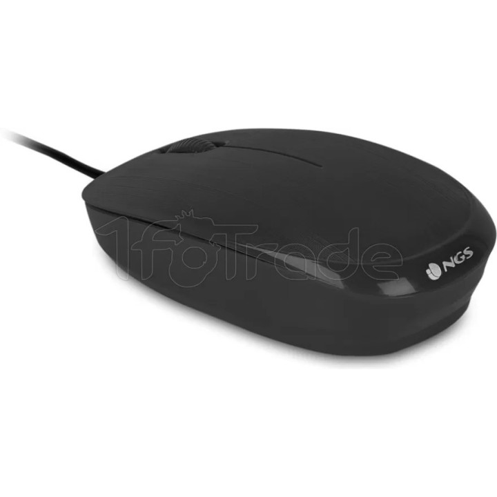 Souris filaire NGS Flame (Noir) | Ordiland